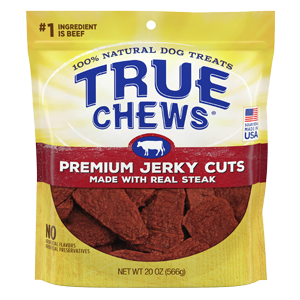 Blue Buffalo True Chews Premium Jerky Cuts Made with Real Steak